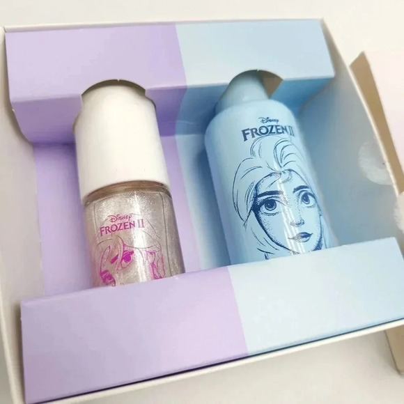 ZARA Disney Frozen II Anna & Elsa Zara Body Glitter / Eau De Cologne Set READ ME - Picture 4 of 5